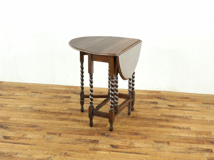 アンティーク家具 ゲートレッグテーブル