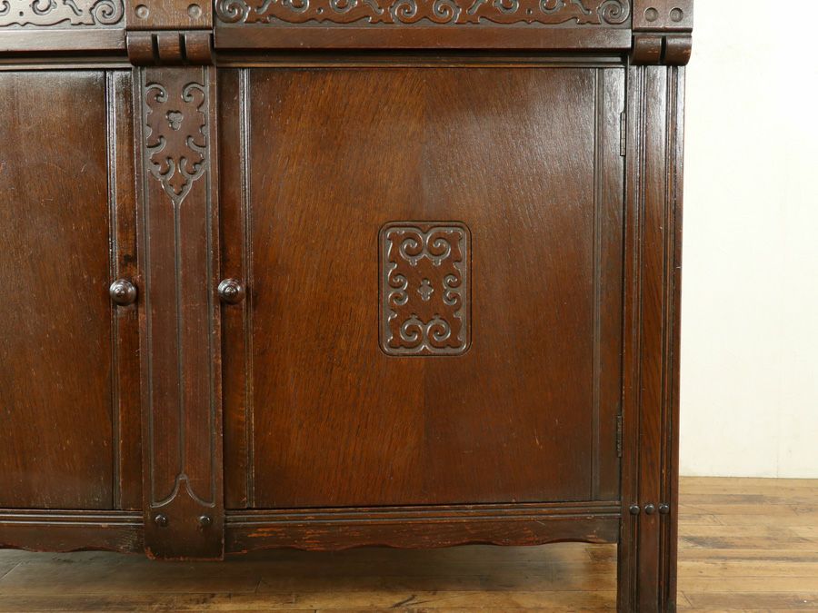 アンティーク家具 カップボード 58579