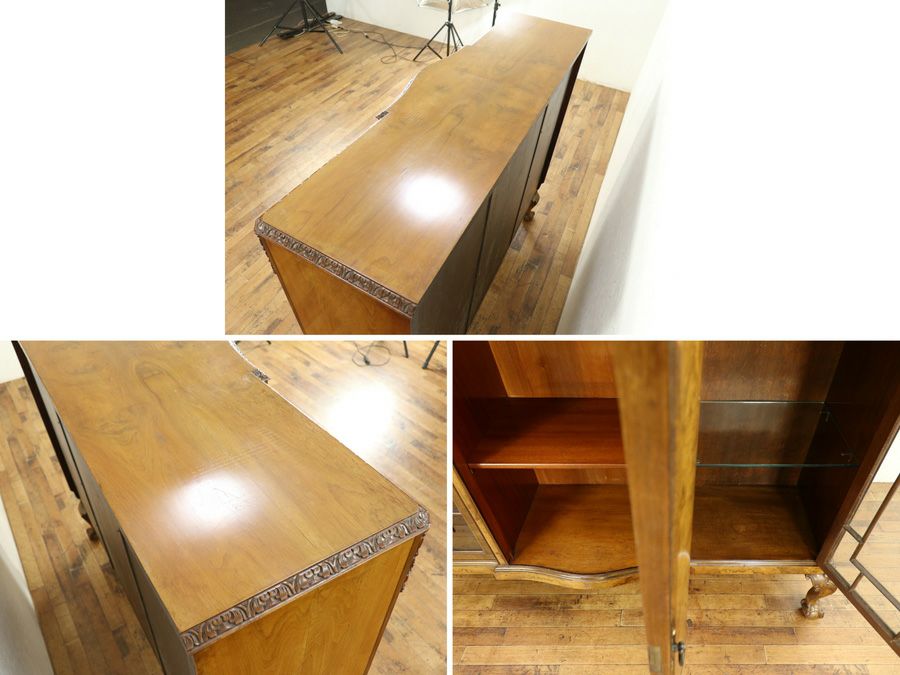 アンティーク家具 ブックケース 58617