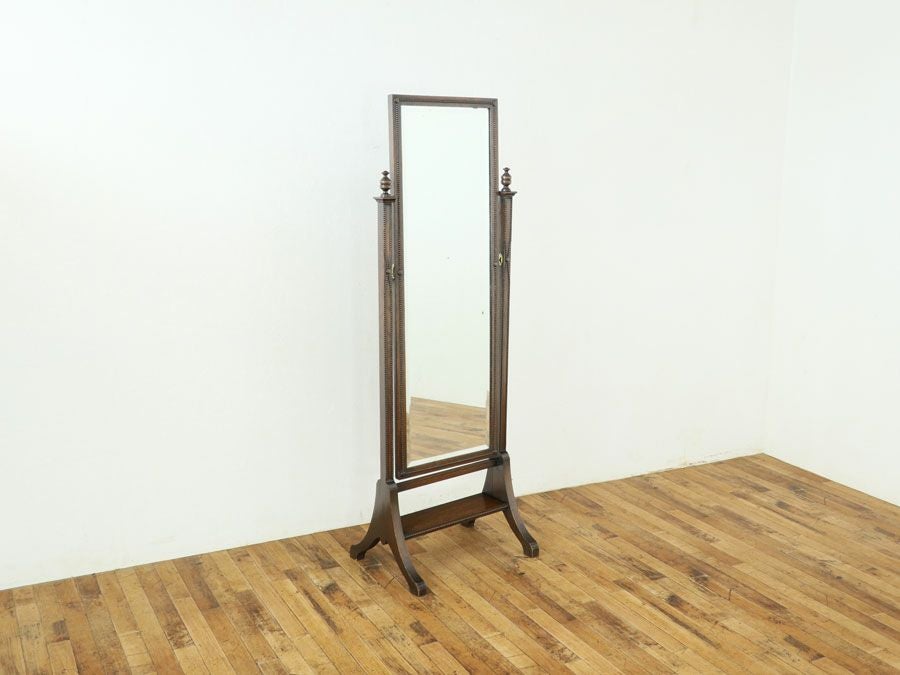 アンティーク家具 シュバルミラー 58589
