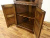 アンティーク家具 コーナーキャビネット 58538