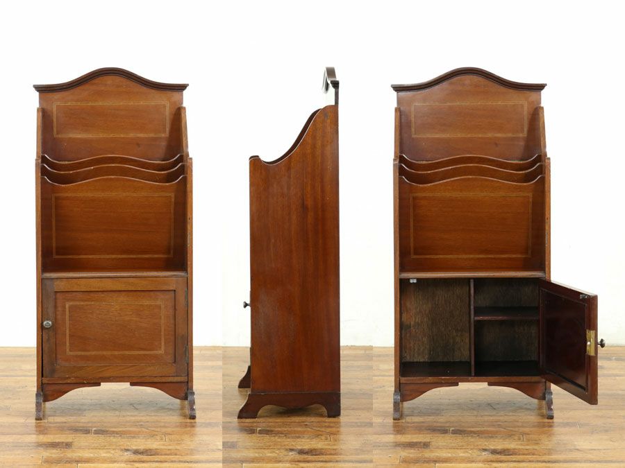 アンティーク家具 マガジンラック 58621