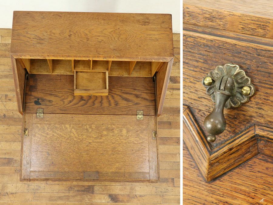 アンティーク家具 ビューロー 58555