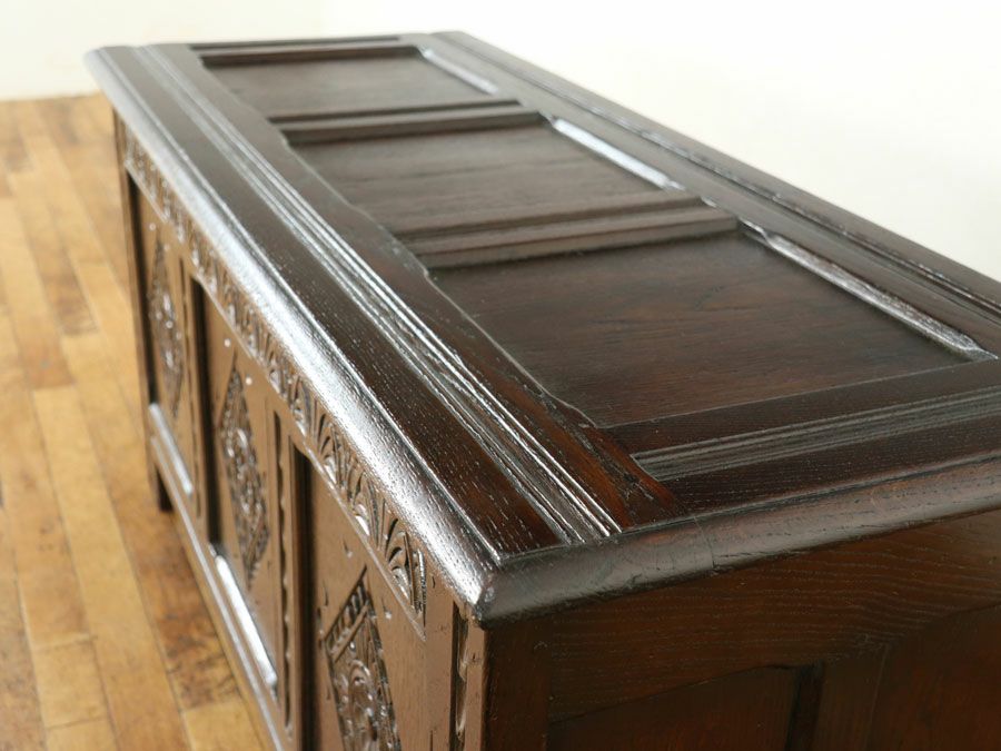 アンティーク家具 コファー 58707