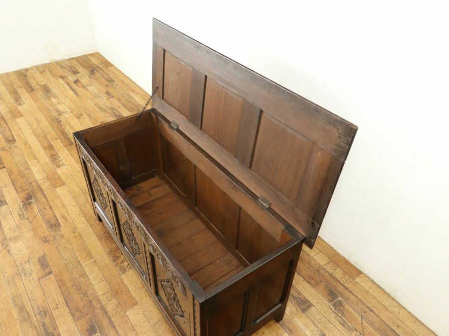 アンティーク家具 コファー 58707