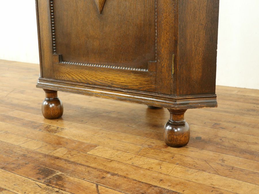 アンティーク家具 コーナーキャビネット 58727