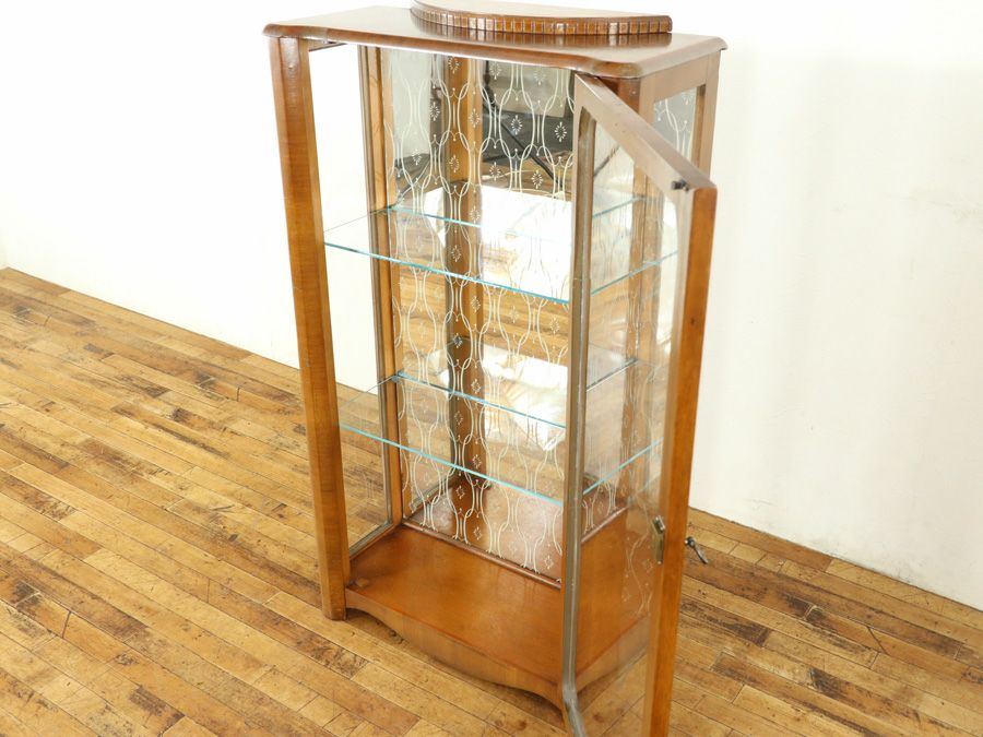アンティーク家具 ショーケース 58736