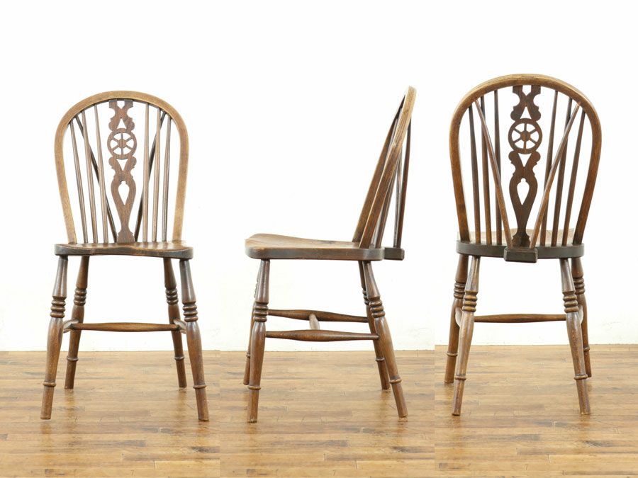 アンティーク家具 キッチンチェア 58777h