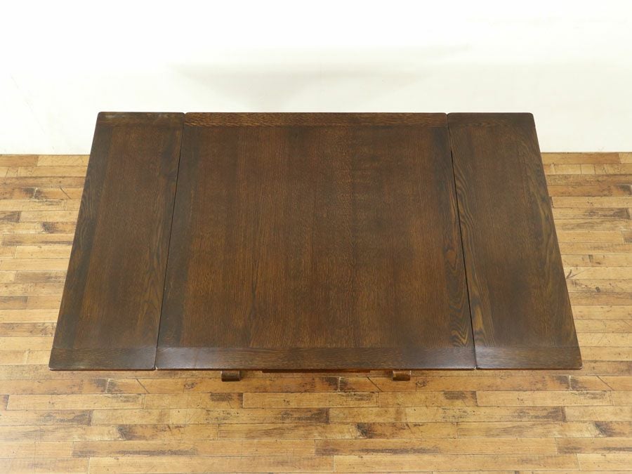 アンティーク家具 天板再塗装済テーブル 58664