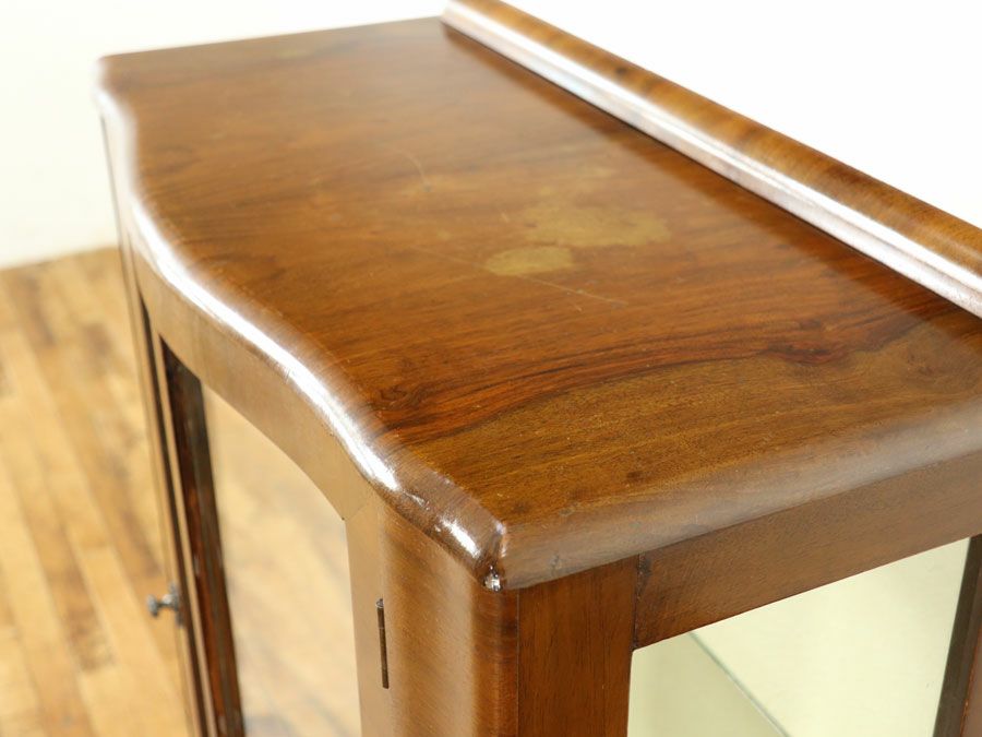 アンティーク クロス張替済ショーケース 58566