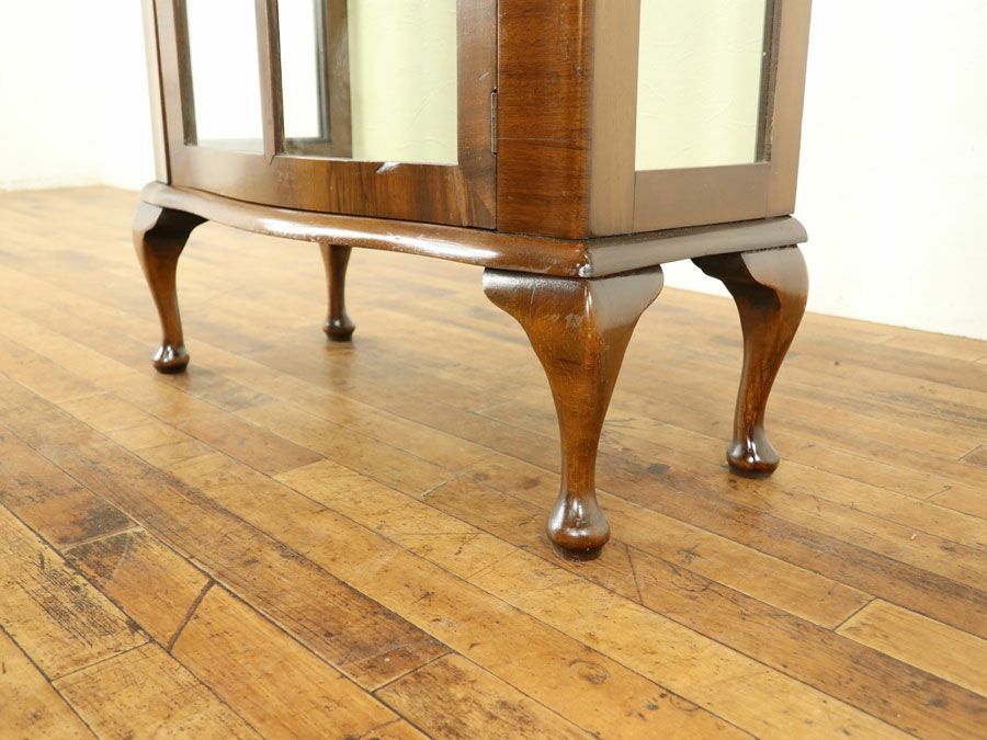 アンティーク クロス張替済ショーケース 58566