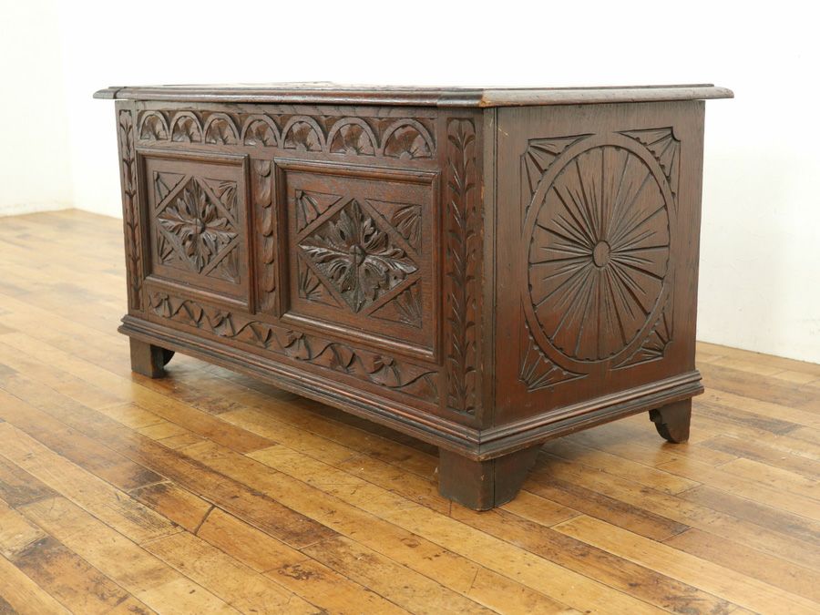 アンティーク家具 コファー 58905