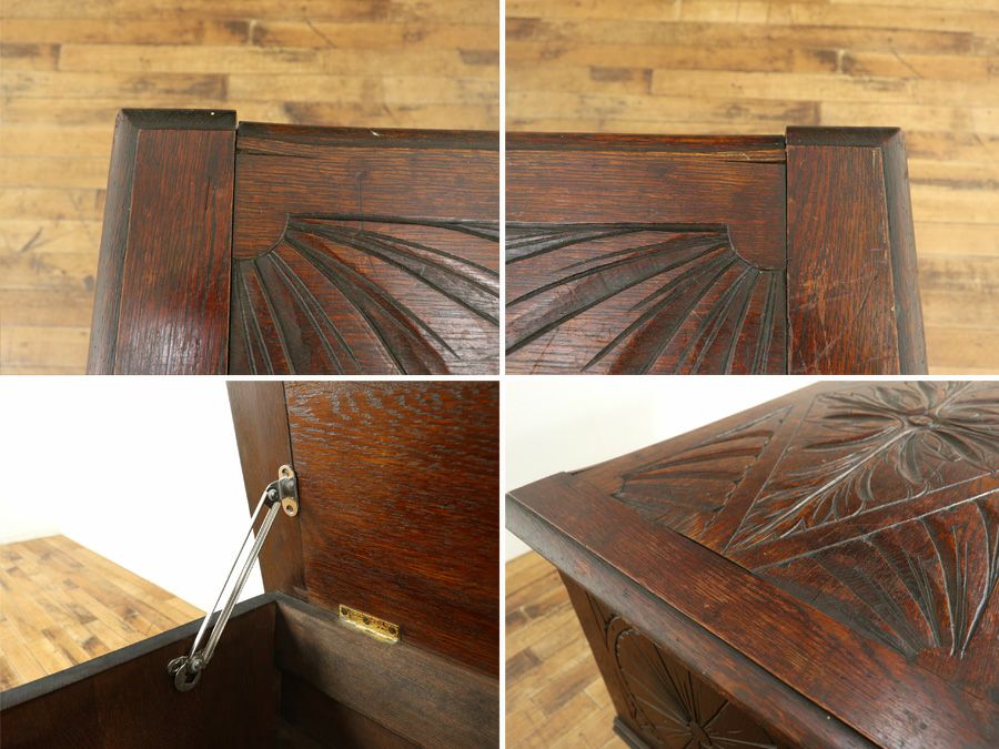 アンティーク家具 コファー 58905