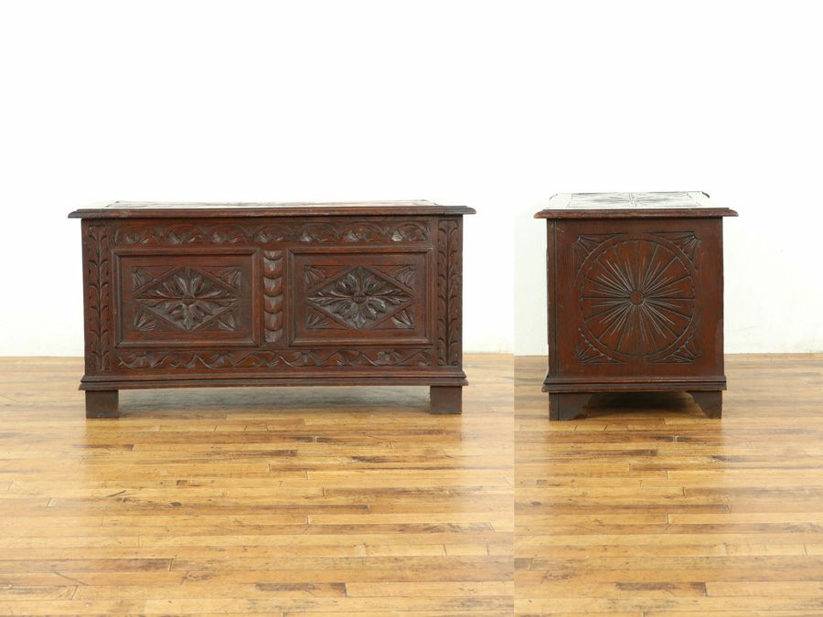 アンティーク家具 コファー 58905