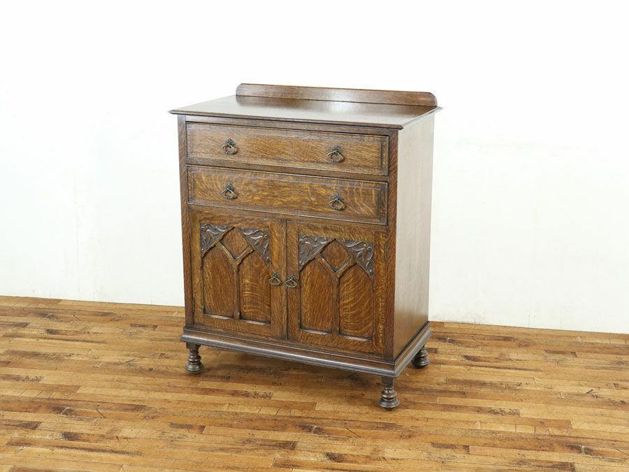 アンティーク家具 ドアチェスト 58853