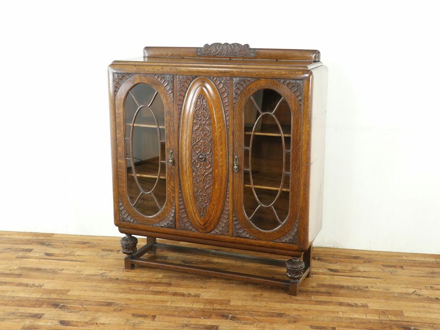 アンティーク家具 ブックケース 58909