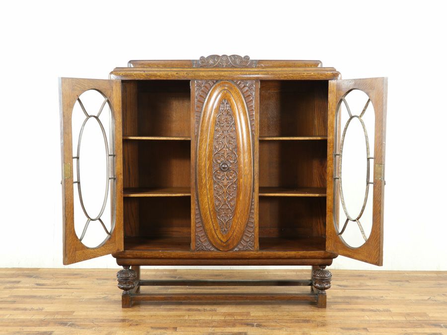 アンティーク家具 ブックケース 58909