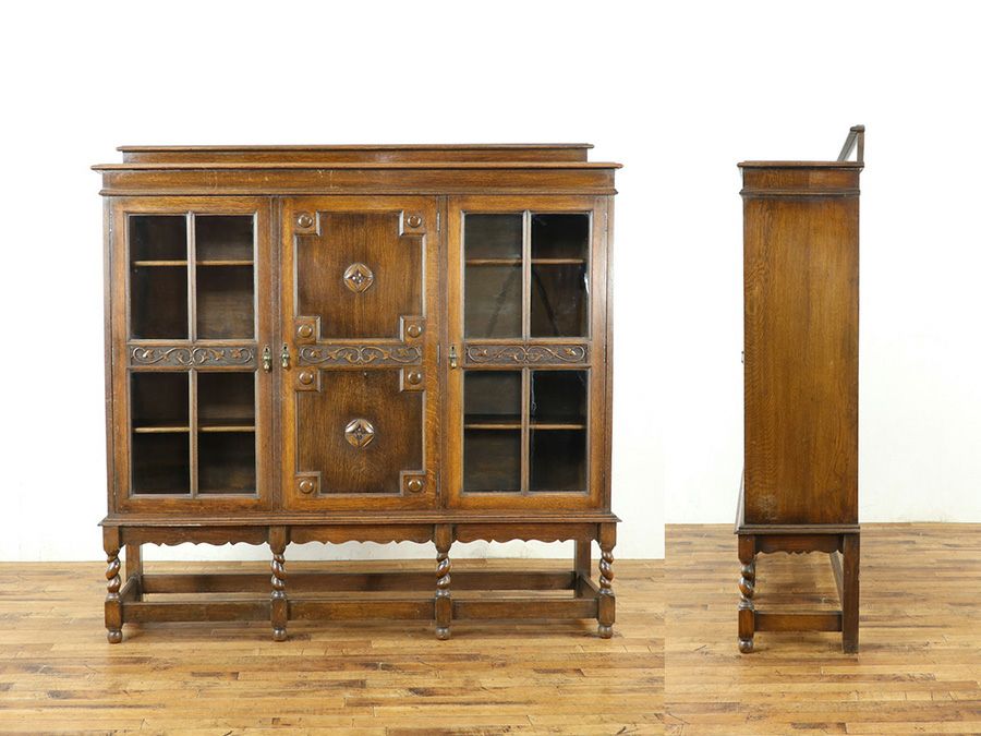 アンティーク家具 ブックケース 58872