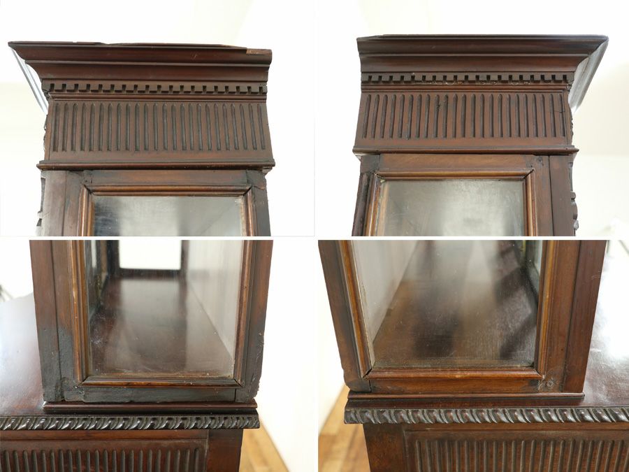 アンティーク家具 ガラスキャビネット 58904