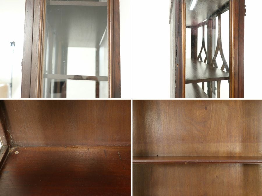 アンティーク家具 ガラスキャビネット 58904
