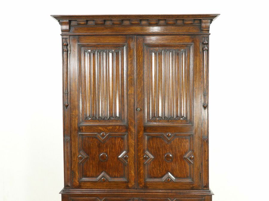 アンティーク家具 キャビネット 58830