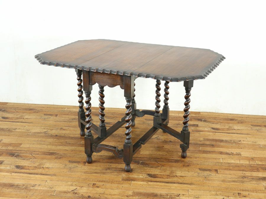 アンティーク家具 ゲートレッグテーブル 58813