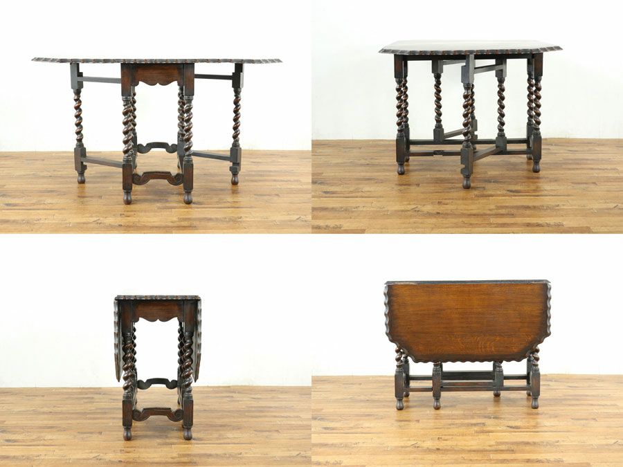 アンティーク家具 ゲートレッグテーブル 58813