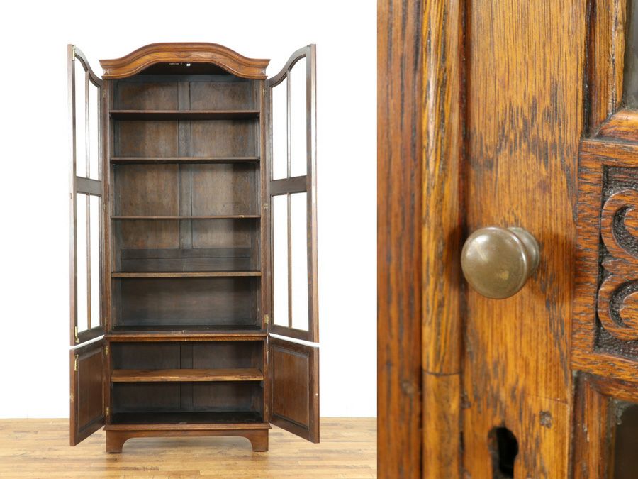 アンティーク家具 ブックケース 58841