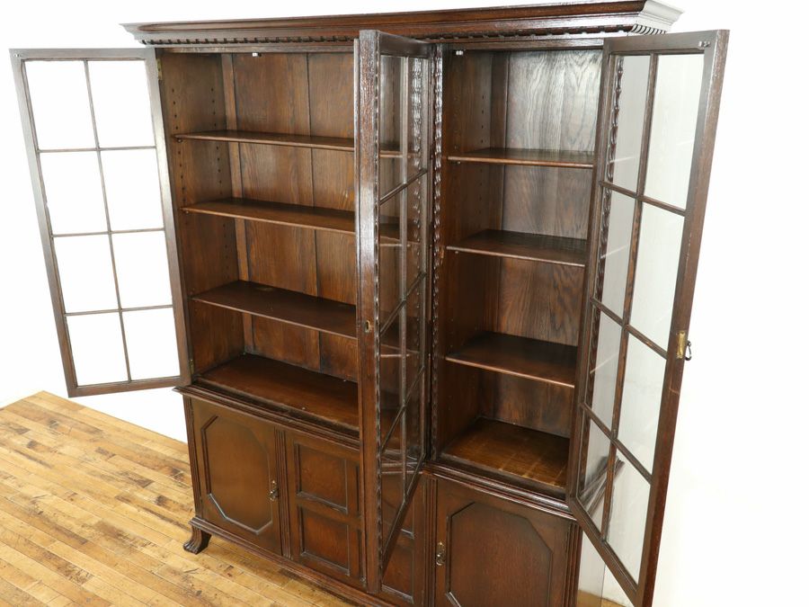 アンティーク家具 ブックケース 58886