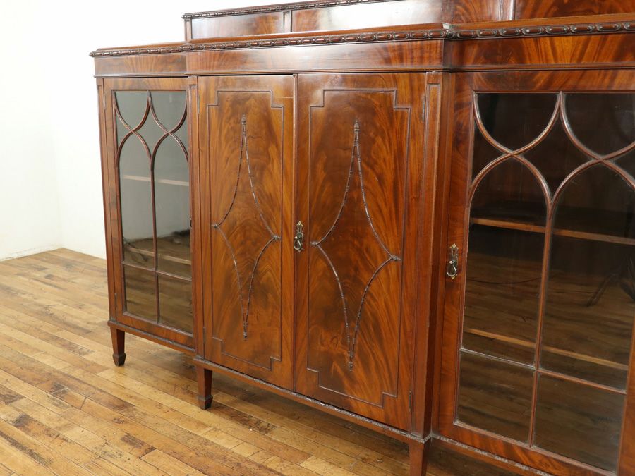 ブックケース イギリスアンティーク家具 58875