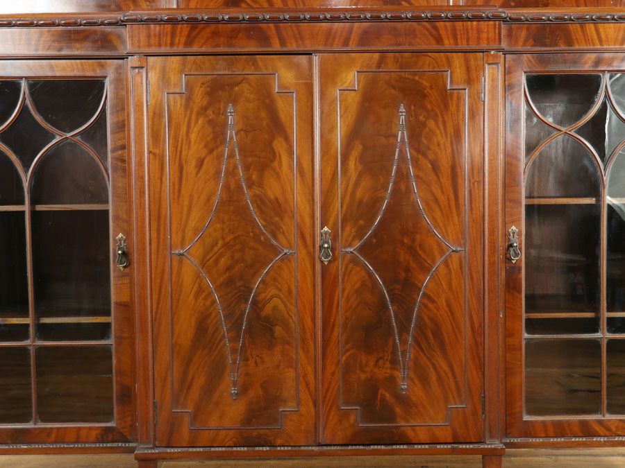 ブックケース イギリスアンティーク家具 58875