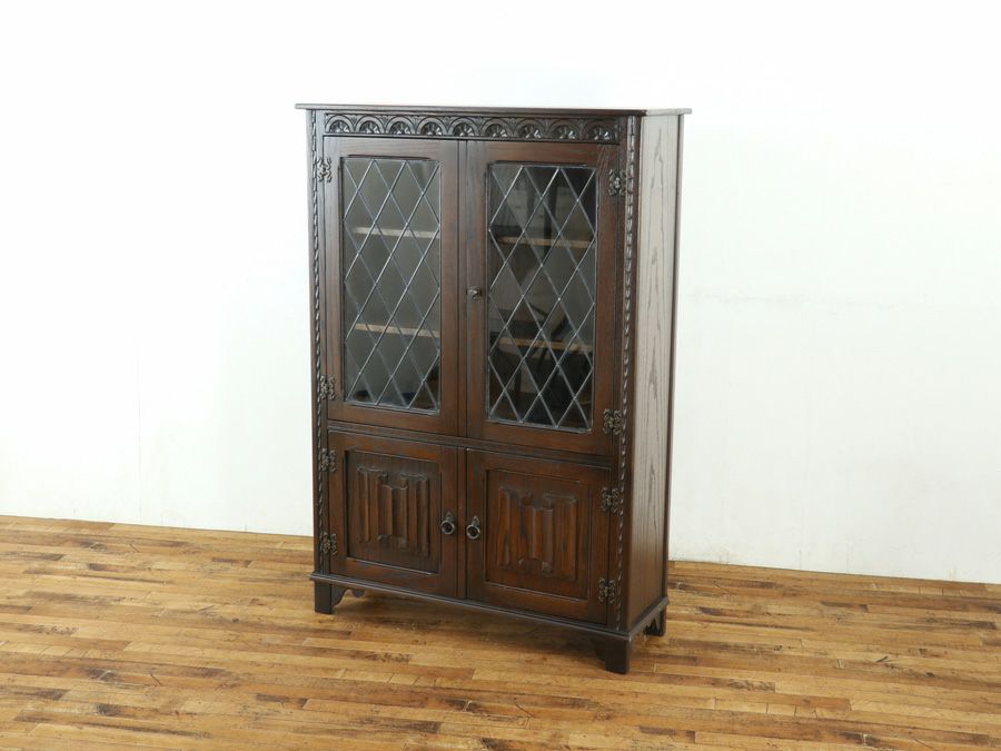 ブックケース　イギリスアンティーク家具