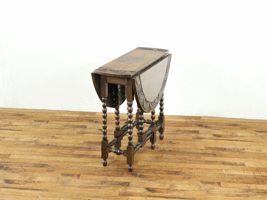 アンティーク家具 ゲートレッグテーブル