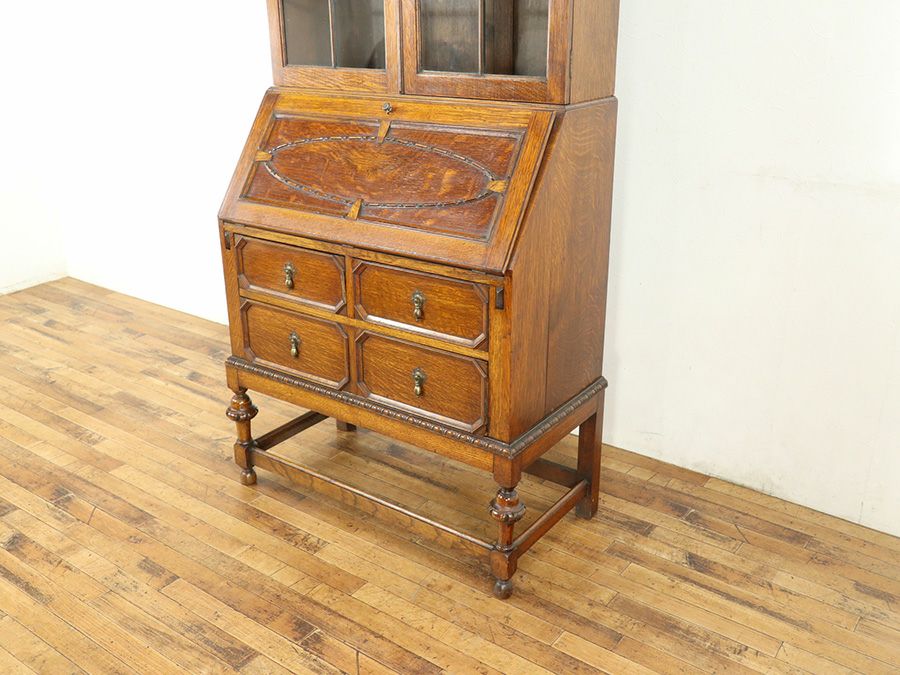 アンティーク家具 ブックビューロー 58843