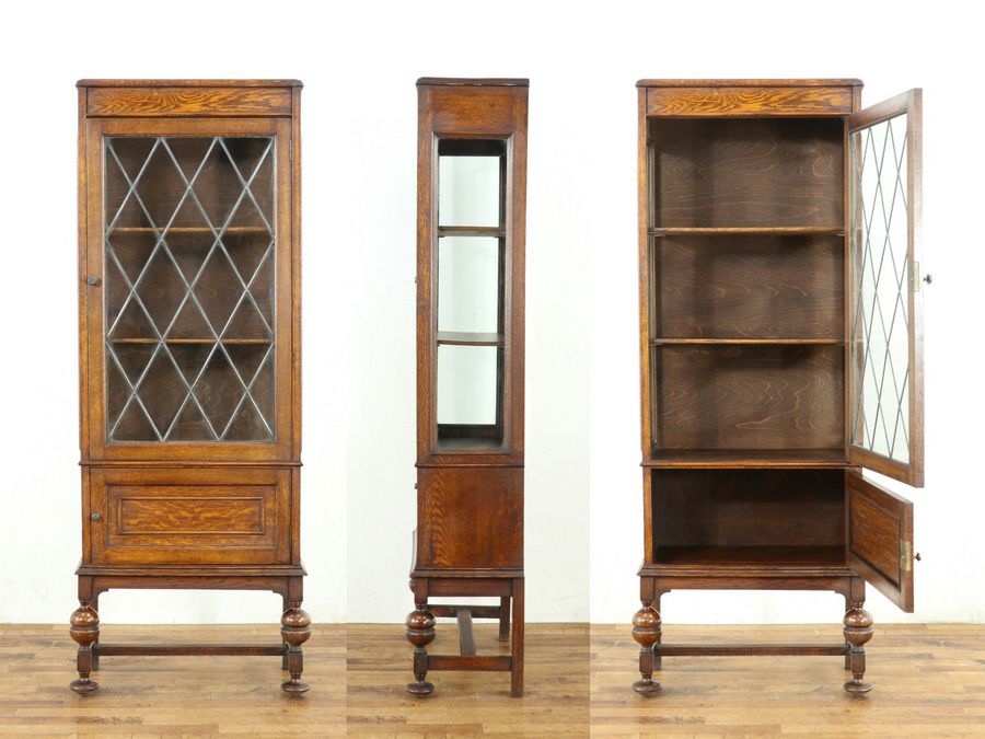 アンティーク家具 ショーケース 58867