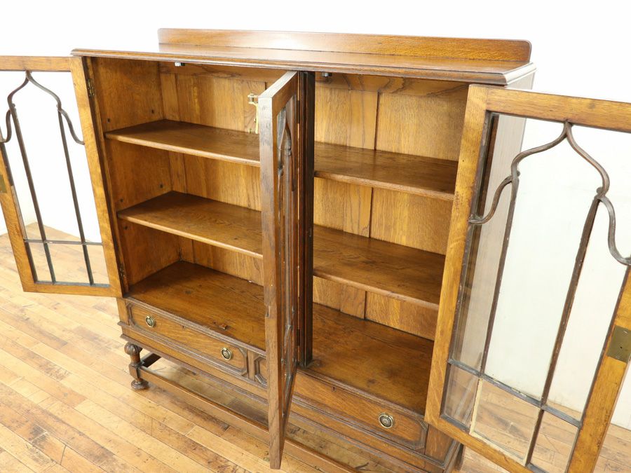 アンティーク家具ブックケース 58866