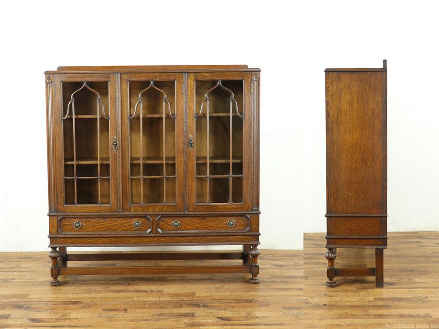 アンティーク家具ブックケース 58866