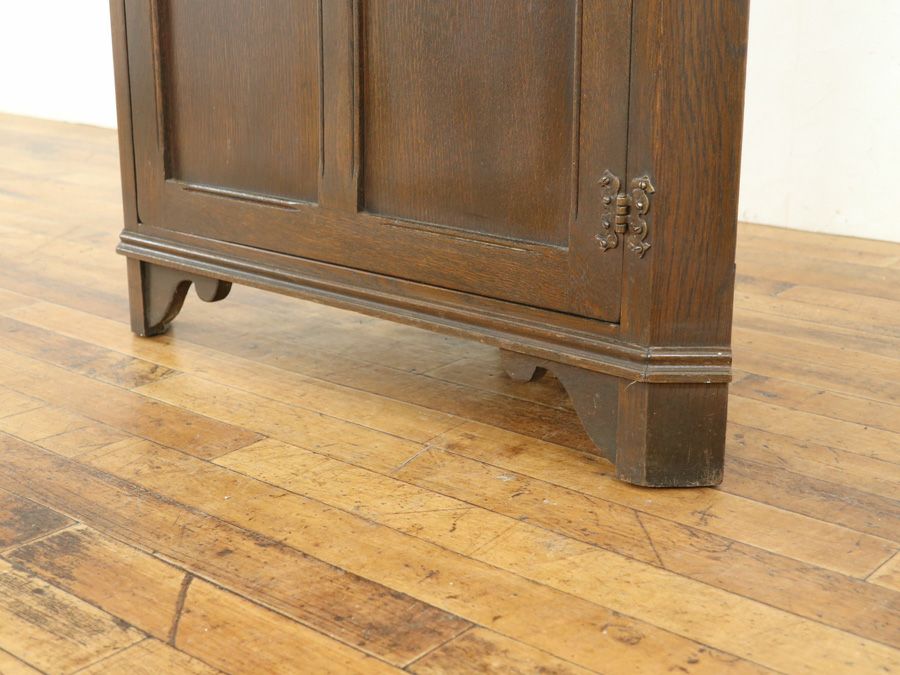 アンティーク家具 コーナーキャビネット 58862