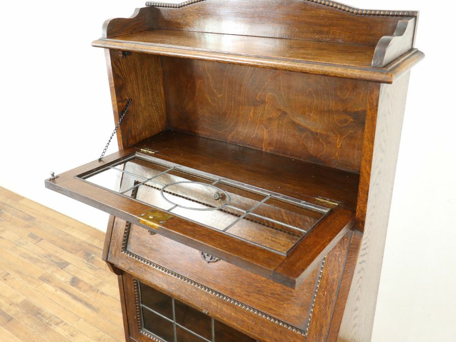 アンティーク家具 ブックビューロー 58794