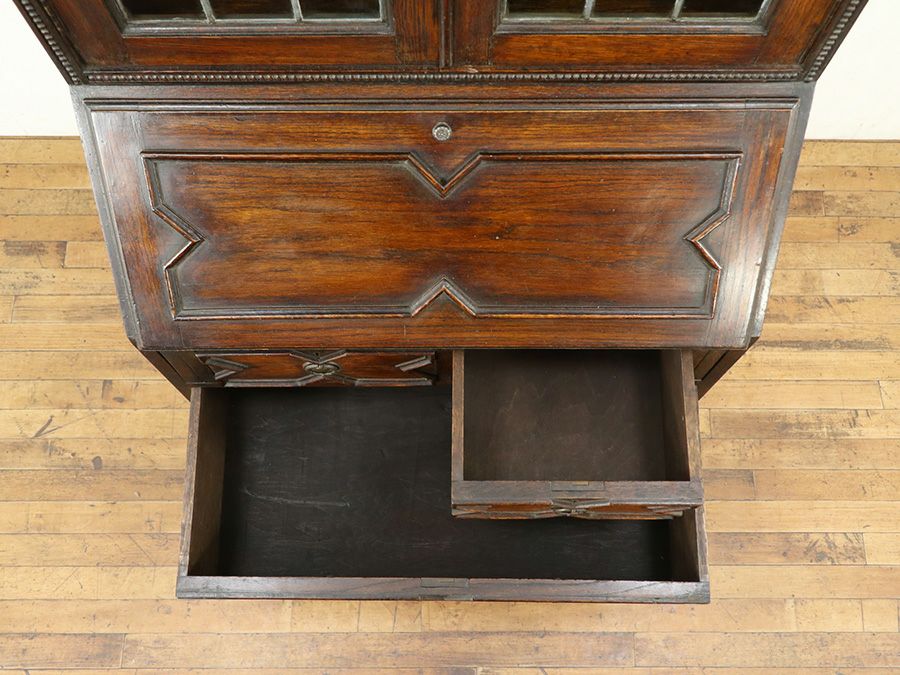 アンティーク家具 ブックビューロー 58801