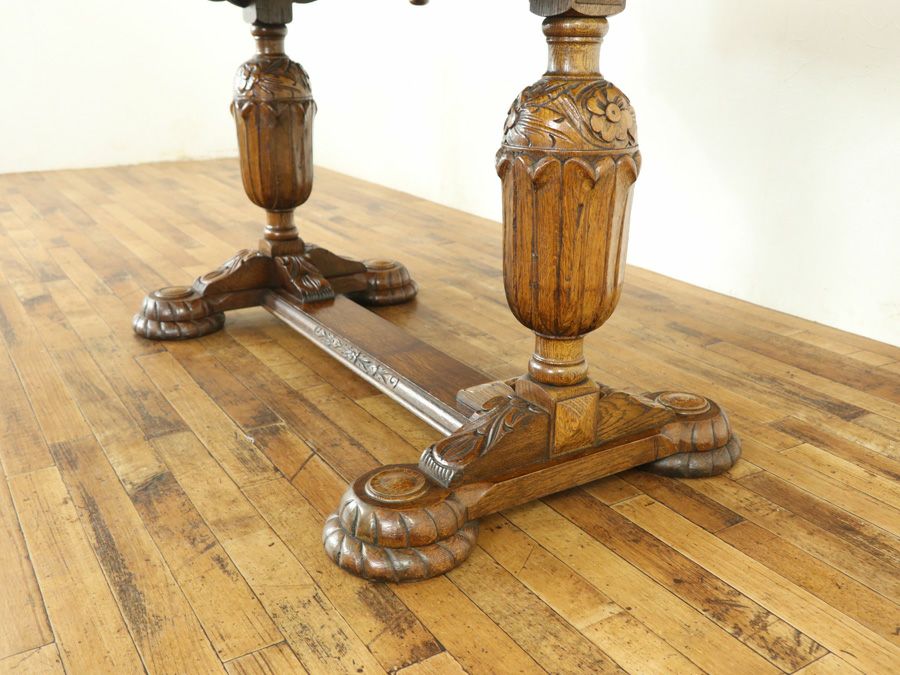 アンティーク家具　ドローリーフテーブル 57805a