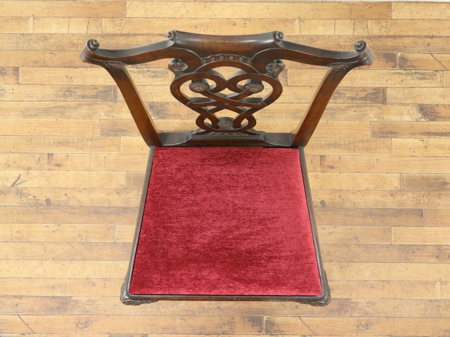 アンティーク家具　チッペンデールチェア