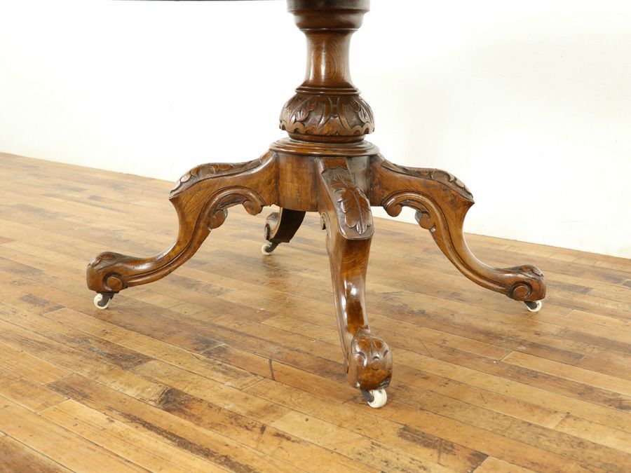 イギリスアンティーク家具 ルーテーブル 58846