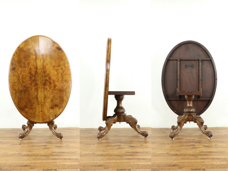 イギリスアンティーク家具 ルーテーブル 58846