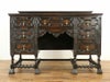 アンティーク家具 ブドウ彫刻デスク 58917b