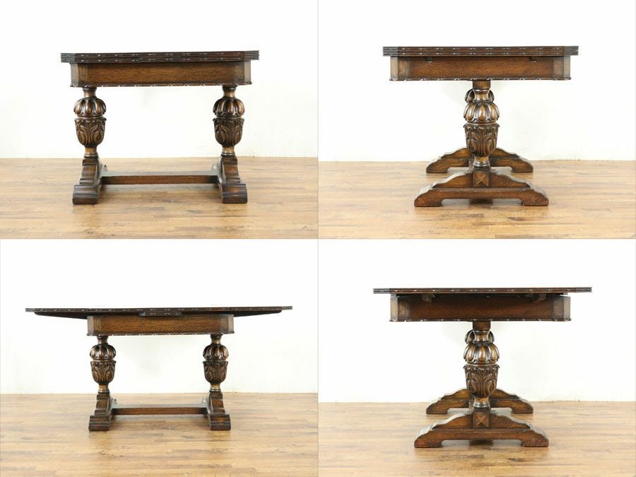 アンティーク ドローリーフテーブル 58924b