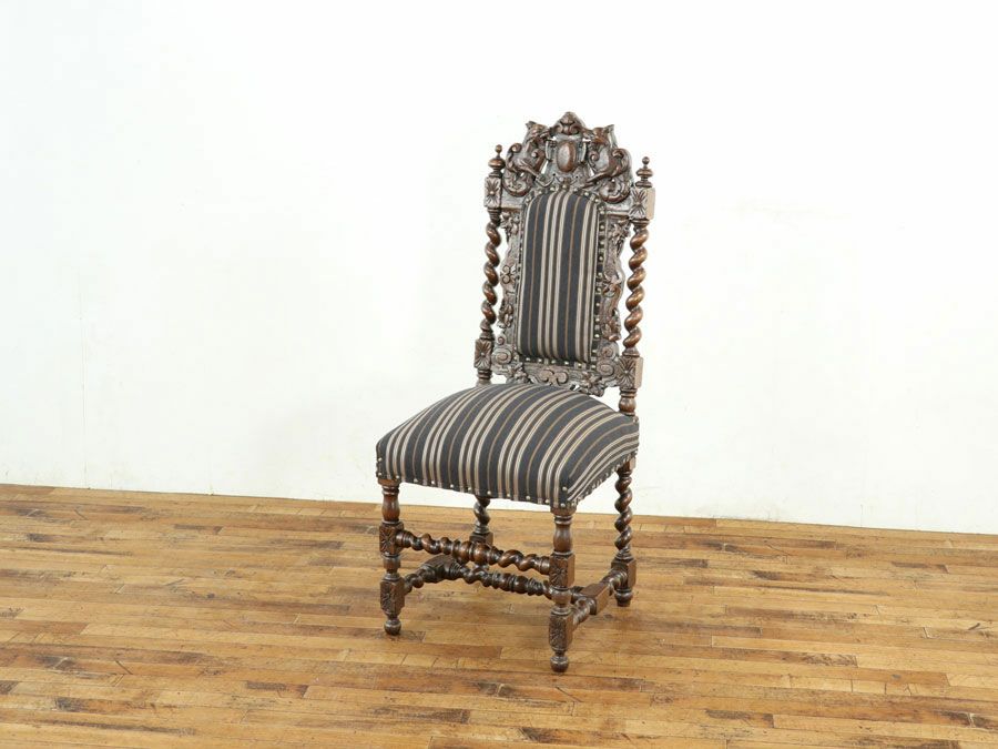 アンティーク家具 張替済チェア 58781