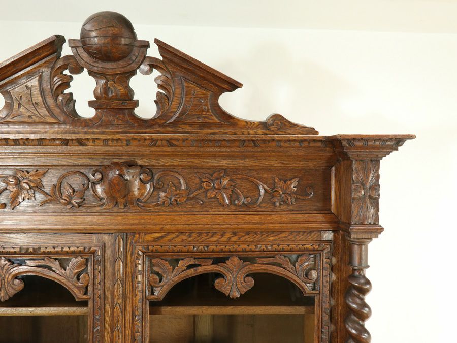 アンティーク家具 キャビネット 64893