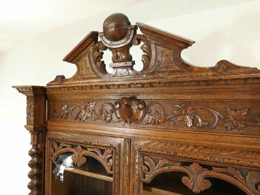 アンティーク家具 キャビネット 64893