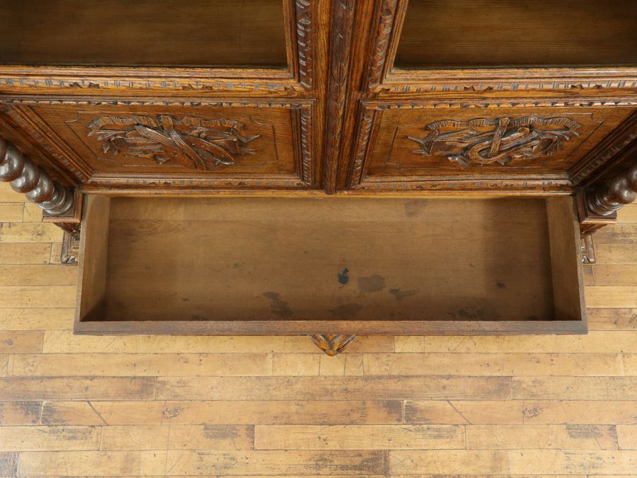 アンティーク家具 キャビネット 64893